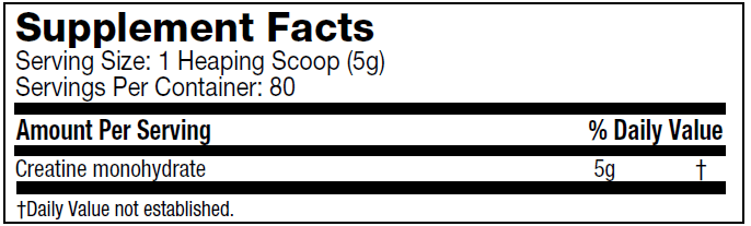 Muscletech-platinum creatine monohydrate 400 g